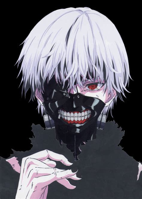 Kaneki como medio-ghoul