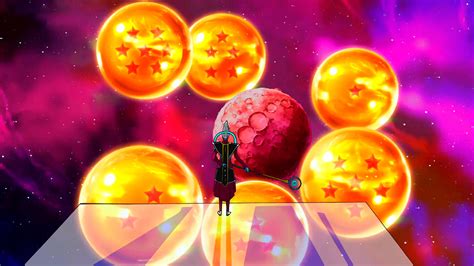 Comparación visual del tamaño de las Super Esferas del Dragón con un planeta