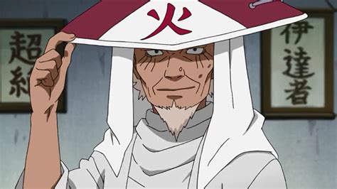 Retrato de Hiruzen Sarutobi como Tercer Hokage