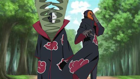 Tobi y Zetsu discutiendo sus planes