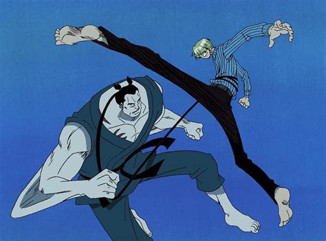 Sanji vs Kurobi en One Piece