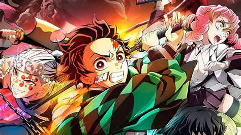 Logos de plataformas de streaming donde está disponible Kimetsu no Yaiba