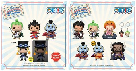 Personajes de One Piece en formato Funko Pop
