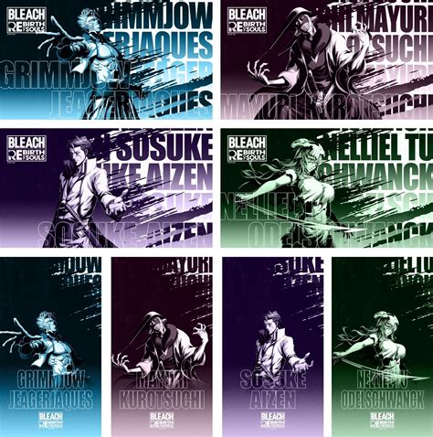 Iconos de series populares similares a Bleach