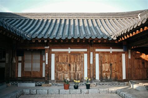 Ruinas de un hanok tradicional coreano
