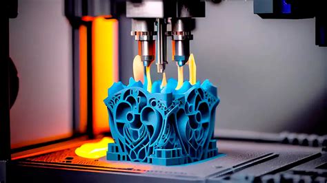 Detalle de la impresión 3D de una figura de colección