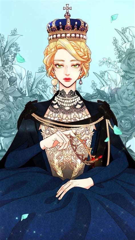Ilustración de Navier en su atuendo de emperatriz.