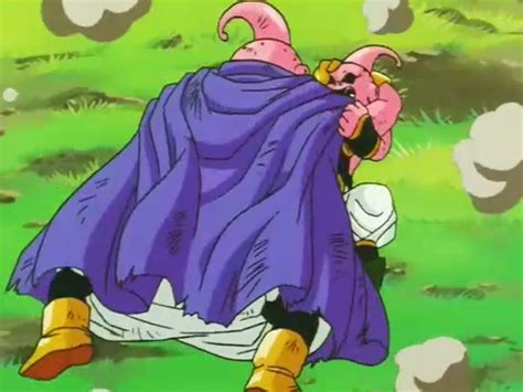 Majin Boo con Bee y Mr. Satán