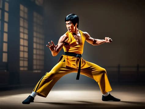 Infografía sobre las influencias marciales de Bruce Lee