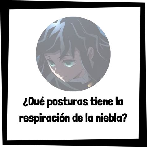 Diagrama de las posturas de la Respiración de la Niebla