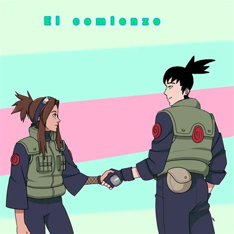 Representación artística de un Uchiha y un Hyuga luchando juntos