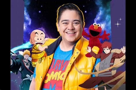 Lalo Garza en un evento de doblaje