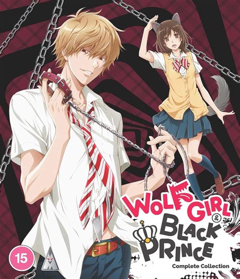 Portada del manga Wolf Girl and Black Prince