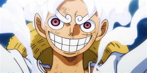 Ilustración de Monkey D. Luffy en su forma Gear 5