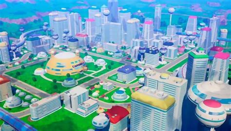 Goku llegando a la ciudad del Oeste