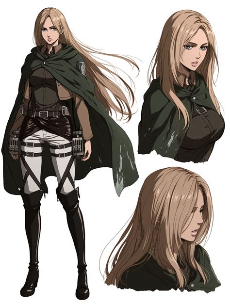 Personajes femeninos importantes de Attack on Titan