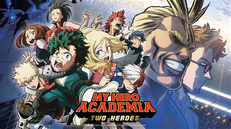 Póster de My Hero Academia: Two Heroes con doblaje