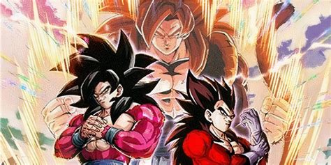 Comparación visual de Goku en estado base y Super Saiyan 4