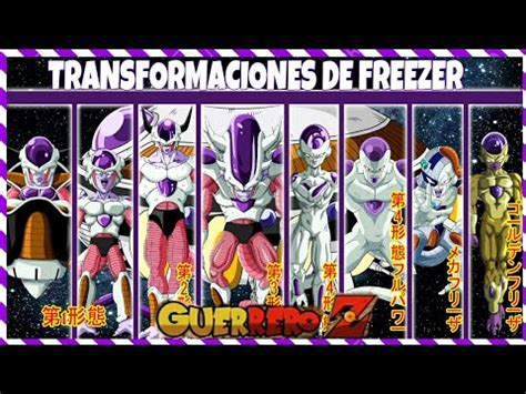 Las transformaciones de Freezer