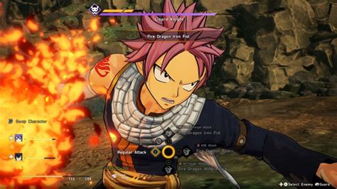 Captura de pantalla del juego Fairy Tail