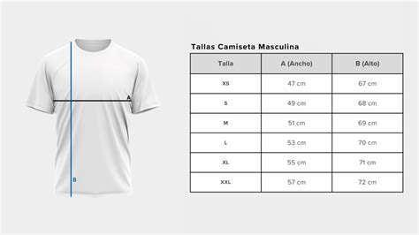 Tabla de tallas de camisetas de One Piece