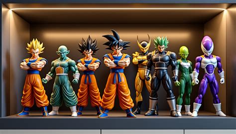 Colección de figuras Dragon Stars