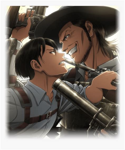 Kenny Ackerman persiguiendo a Levi y su escuadrón