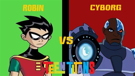 Robin y Cyborg reconciliándose