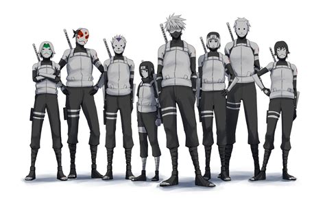 Kakashi como miembro de ANBU