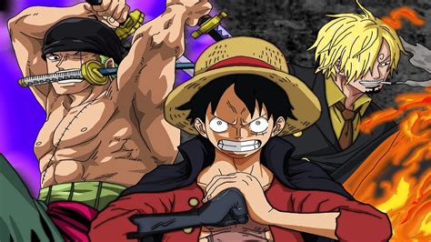 Sanji junto a los otros miembros del 