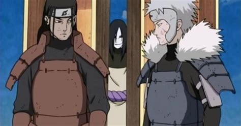 Orochimaru resucitando a Hashirama y Tobirama