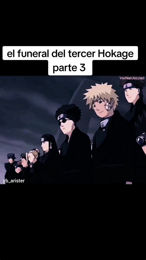 El funeral del Tercer Hokage