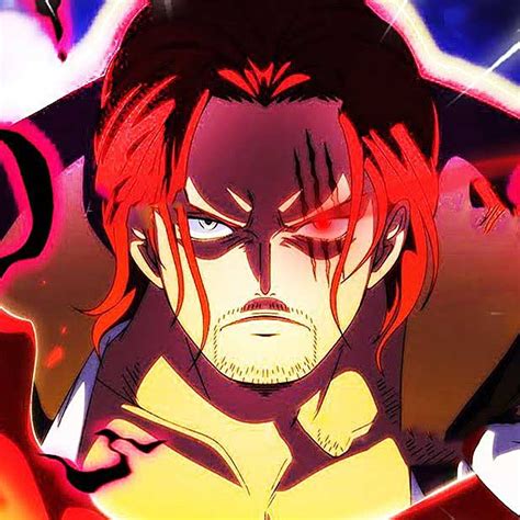 Shanks usando su Haki del Rey para intimidar