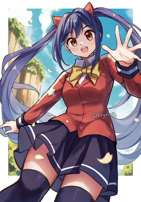 Wendy Marvell utilizando su magia para curar a un amigo