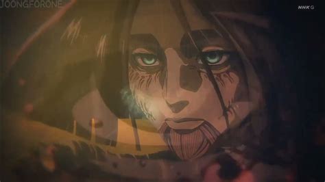 Mikasa mata a Eren