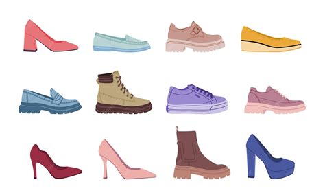 Ilustración de un camino con varios zapatos de diferentes estilos, representando la diversidad de experiencias.