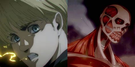 Armin disparando a la nuca del Titán Pixis