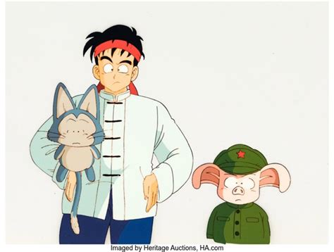 Oolong y Puar, animales antropomórficos en Dragon Ball