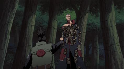 Shikamaru vs Hidan