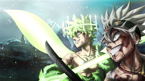 Asta y Yuno de Black Clover