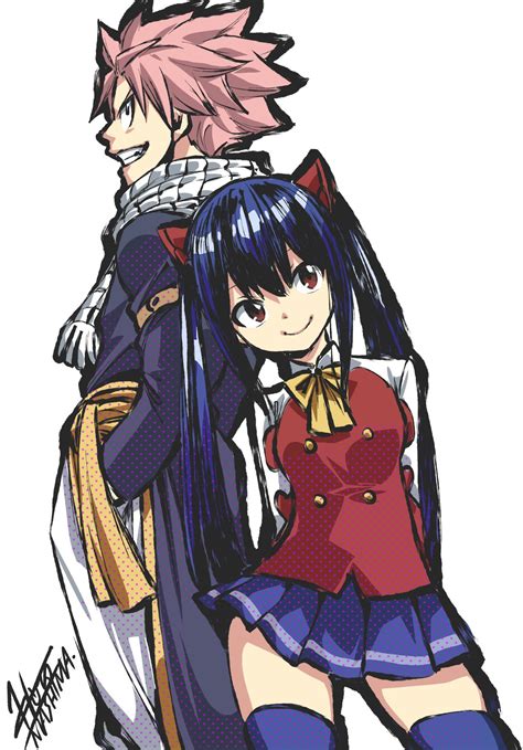 Natsu Dragneel y Wendy Marvell