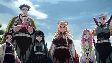 Los Pilares de Kimetsu no Yaiba reunidos
