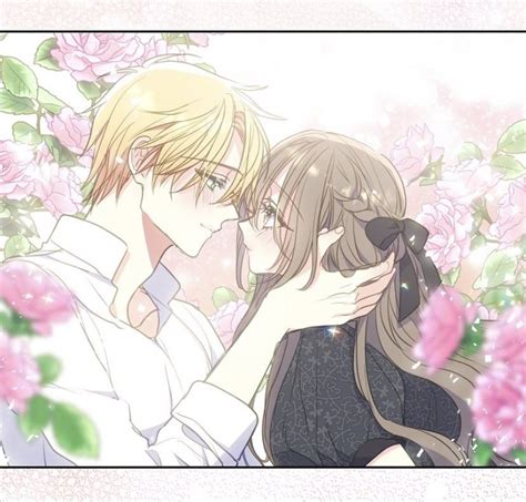 Ilustración de un encuentro romántico inesperado en un manhwa