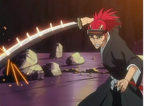 Renji Abarai utilizando su Bankai perfeccionado, Sōō Zabimaru