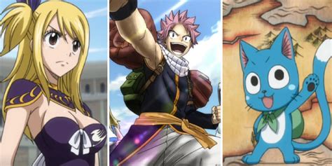 Ilustración de varios arcos argumentales de Fairy Tail