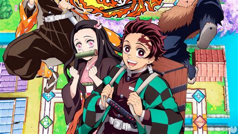 Ilustración de Tanjiro y sus amigos preparándose para la batalla final