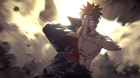 Pain absorbiendo un jutsu
