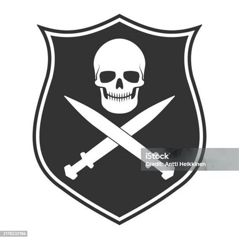 Calavera y espadas cruzadas