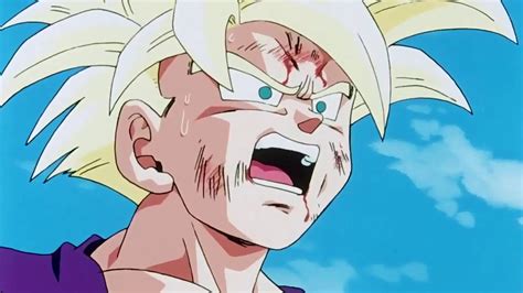 Son Gohan en su transformación Super Saiyan 2 durante la saga de Cell