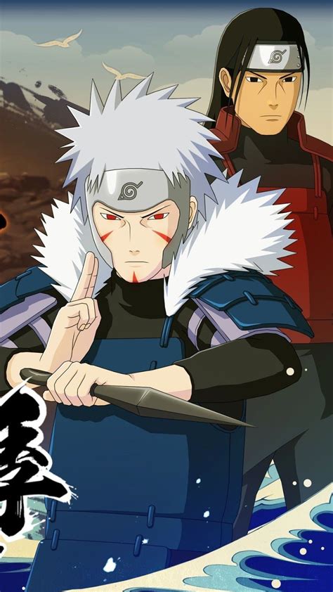 Hashirama y Tobirama discutiendo